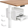 Under Desk Drawer for Standing Desk, No Drill, 30 lb, Desk Leg Mounted by TOPSKY