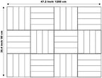 Felt Bulletin Board Tiles | Modern Cork Board Alternative | Large Cork Boards for Walls | Aesthetic Felt Wall Panels for Office & Home Decor | Pinboard & Photo Board (12-Pack) | Sage - Image 4