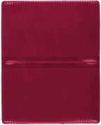 StoreSMART - Metallic Maroon Folding Business Card Holders - 500 Pack - Polypropylene Plastic (RPP2915MM-500) - Image 2