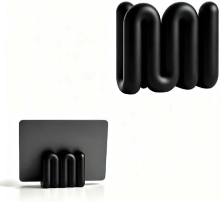 Sculptural Laptop Stand for Desk Organization，Black：19mm by Unknown