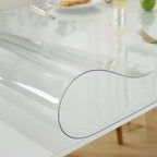 LovePads Clear Table Cover Protector 39 x 79 Inch, 1.5mm Thick Plastic Mat - Image 7