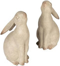 Creative Co-Op Decorative Resin Rabbit Bookends, Grey by Unknown