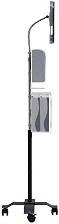 Gooseneck Floor Stand – CTA Compact, Height-Adjustable Sanitizing Station w/Automatic Soap Dispenser and Holder for iPad 7th/ 8th/ 9th Gen 10.2”, Surface Pro 4, and Other 7-13” Tablets (PAD-CGSST) - Image 5