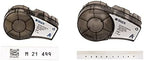 Brady Authentic (M21-750-499) Multi-Purpose Nylon Label for General Identification, Wire Marking, and Laboratory Labeling, Black on White material (M21-250-423) White Harsh Environment Polyester Label by BradyCorp