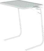 Table-Mate TV Tray Table | Portable Desk Folding Dinner Tray, Couch Table Trays for Eating Snack Food, Portable Laptop Desk, Bed Trays for Eating | Adjustable TV Trays with 3 Angles and Cup Holder - Image 3