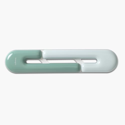 Kensington Duo Gel Loop Wrist Rest for Keyboard, Wrist Pad for Full Size Keyboard, Ergonomic Wrist Pad, Non-Skid Computer Pad with Wrist Support, Green K62680WW, 17.7" x 3.7"x 0.9” by Unknown