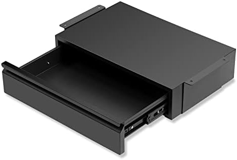 Under Desk Drawer 18”, Under Cabinet Counter Mount Pencil Drawer by OSteedWares