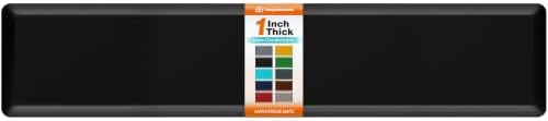 1-Inch Thick Anti-Fatigue Mat for Kitchen and Standing Desk,20"x94.5",Black by Unknown