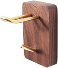 Headphone Stand Headphone Hanger Holder Wall Mount Headset Hook Under Desk Creative Headset Stand Wall-Mounted Solid Wood Frame Metal Hook Headset Stand by Unknown