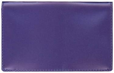 StoreSMART - Metallic Violet Folding Business Card Holders - 250 Pack - Polypropylene Plastic (RPP2915MV-250) - Image 4