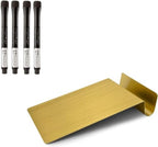 Three by Three Seattle 5.5"x9" Metal Dry Erase to-Do Board, 1-Pack (Golden) by ThreebyThreeSeattle