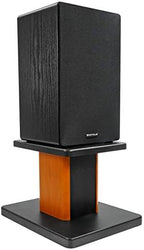 Rockville RHT8C Pair 8" Classic Wood Desktop Speaker/Studio Monitor Stands - Image 4