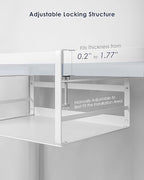 Nxconsu Under Shelf Basket, 2 Pack Under Shelf Storage Organizer, 16.1" - Image 3
