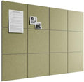 Bumusty 48" x 36" Large Cork Board Alternative, Seaweed by BUMUSTY