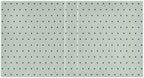 Standard View 3 Ring Binder, Sage Green Polka Dot Durable Flexible Portable Waterproof Hardcover 1.5 Inch D Rings 500-Sheet Capacity Organizer 1PC - Image 3
