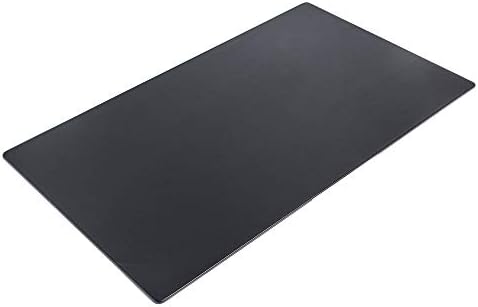 Dacasso Pad Without Side Rails Luxury Leather Blotter for Writing-Executive Desk Surface Protector, 34” x 20”, Black - Image 5