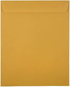 JAM PAPER 11 1/2 x 14 1/2 Open End Catalog Commercial Envelopes - Brown Kraft Manila - 500/Pack by JAMPaper