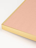 Fabric Bulletin Board 30x20 inches, Golden Aluminum Framed Wall Pin Board - Image 3