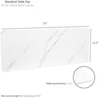 VIVO Marble Dry Erase 60 x 24 inch Solid Table Top, DESK-TOP60WM - Image 3