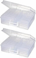 novelinks Photo Storage Boxes with Handle, Photo Organizers and Storage by novelinks
