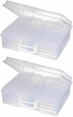 novelinks Photo Storage Boxes with Handle, Photo Organizers and Storage by novelinks
