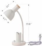 Adjustable Metal Desk Lamp with Pen Holder,Flexible Neck Table Lamp - Image 3