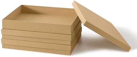 Soul & Lane - Letter Size Document Storage Boxes with Lids, Set of 3, Kraft - Image 2