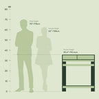 Furinno Simplistic 31-Inch Compact Computer Desk, Dark Mocha - Image 2
