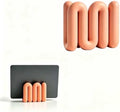Sculptural Laptop Stand for Desk Organization，Orange：25mm by Unknown