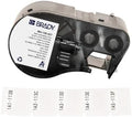 Brady Authentic (M4-136-427) Self-Laminating Vinyl Wrap Around Labels 0.75" H x 1" W Black on White, Clear, 340 Labels. for use with The BMP41, BMP51, and M511 Label Printers by BradyCorp