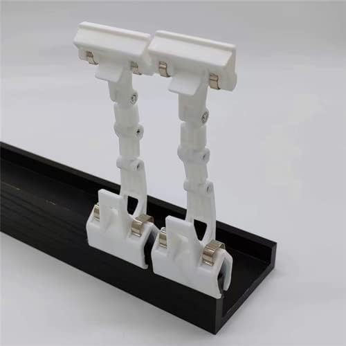 Paper Holder for Typing,Clip Copy Holder for Computer Monitor,Document Desk Clamp, Pack of 2 (White) - Image 6
