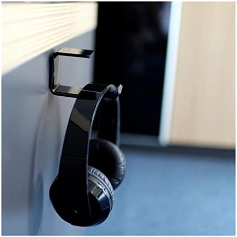 Headphone Stand Wall Mounted Headset Holder, Sticky Hanger - Adhesive Headphone Hook Mount, Stand Clip Under Desk, Earphone Clamp - Image 7