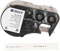 Brady Authentic (M4-126-461) Self-Laminating Cryogenic Polyester Labels 0.6" H x 1.8" W Black on White, Clear, 180 Labels. for use with The BMP41, BMP51, and M511 Label Printers by BradyCorp