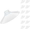 200 Pieces 2.2 inch Large Clear Suction Cups for Glass, Thick Without Hooks Without Holes, Professional Heavy Duty Sucker for Home Organization Window Decoration Bathroom Kitchen Bird Feeder by LuluEasy