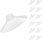 200 Pieces 2.2 inch Large Clear Suction Cups for Glass, Thick Without Hooks Without Holes, Professional Heavy Duty Sucker for Home Organization Window Decoration Bathroom Kitchen Bird Feeder by LuluEasy