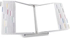 Tarifold Desktop Reference Display System, 30 Pockets, Expandable, White by TARIFOLD