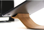XDK Wood Laptop Stand for Desk, Ergonomic Height Riser for Notebook Computer up to 15 Inches, Wooden Holder for MacBook/Aluminum Laptops - Image 3