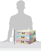 SLPR - Decorative Cardboard Photo Storage Boxes with Lids, Set of 3 - Image 5