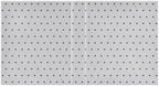 Standard View 3 Ring Binder, Light Gray Polka Dot Durable Flexible Portable Waterproof Hardcover 1.5 Inch D Rings 500-Sheet Capacity Organizer 1PC - Image 3