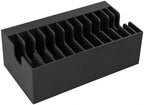 Desktop Cable Organizer with Wide Slots – Multi-Cable Management Holder | Keeps Cords Untangled and Organized | Freestanding Desk Cord Keeper for Home Office Gaming Setup by SplashNColor