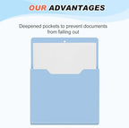 Fuutreo Magnetic Wall File Holder,6pcs,Vintage Boho,Vertical-large - Image 3