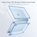 MOSISO Compatible with MacBook Air 13 inch Case M5 2026 M4 M3 M2 2025-2022 - Image 4