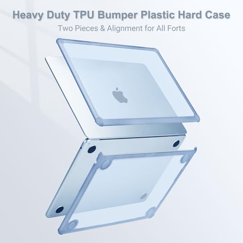 MOSISO Compatible with MacBook Air 13 inch Case M5 2026 M4 M3 M2 2025-2022 - Image 4