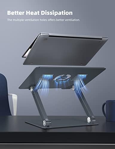 Lamicall Adjustable Laptop Stand for Desk for MacBook Air Pro HP 10-17.3'' - Image 3