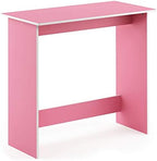 FURINNO Simplistic Study Table, Pink, 15.5 in x 31.5 in x 29.75 in (D x W x H) - Image 5