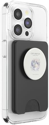 Copy Moon Joy Celestial Aesthetic Full Moon Botanical 3 PopSockets PopWallet for MagSafe - Image 4