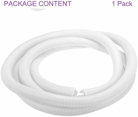 DMiotech 20ft Wire Loom Split Tubing 1 1/2 Inch(38.1mm) ID White - Image 5