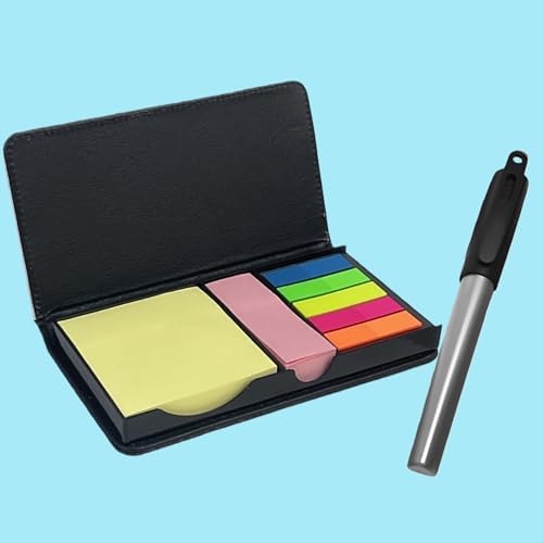 5 Packs Sublimation Faux Leather Blanks Sticky Note Pad Cases for Office Home Desk Decor Accessories - Image 6