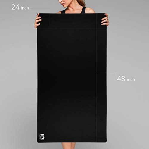 3XL Huge Mouse Pads Oversized (48''x24'') - Extra Large Gaming XXXL Mousepad for Full Desk - Super Thick Nonslip Rubber Base and Waterproof Desktop Keyboard Extended Mouse Mat (Black, XXX-Large) - Image 5