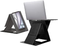 MOFT Folding Laptop Stand Lap Desk, Portable & Mini Computer Stand Laptop Desk for Travel and Home Office, Ergonomic Design with Adjustable Viewing Angles, Lightweight Computer Cooling Riser, Black by MOFT